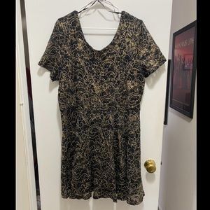 NWOT Forever 21 black lace dress